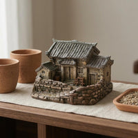 Rural House Ornament Miniature Garden Ornament Desktop Display