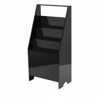 Vinyl Album Storage Rack Easy Browsing Spacious Capacity for Home Decor