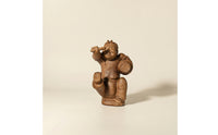 Drummer Ornament Rustic Drummer Figurine Unique for Tea Table, Office