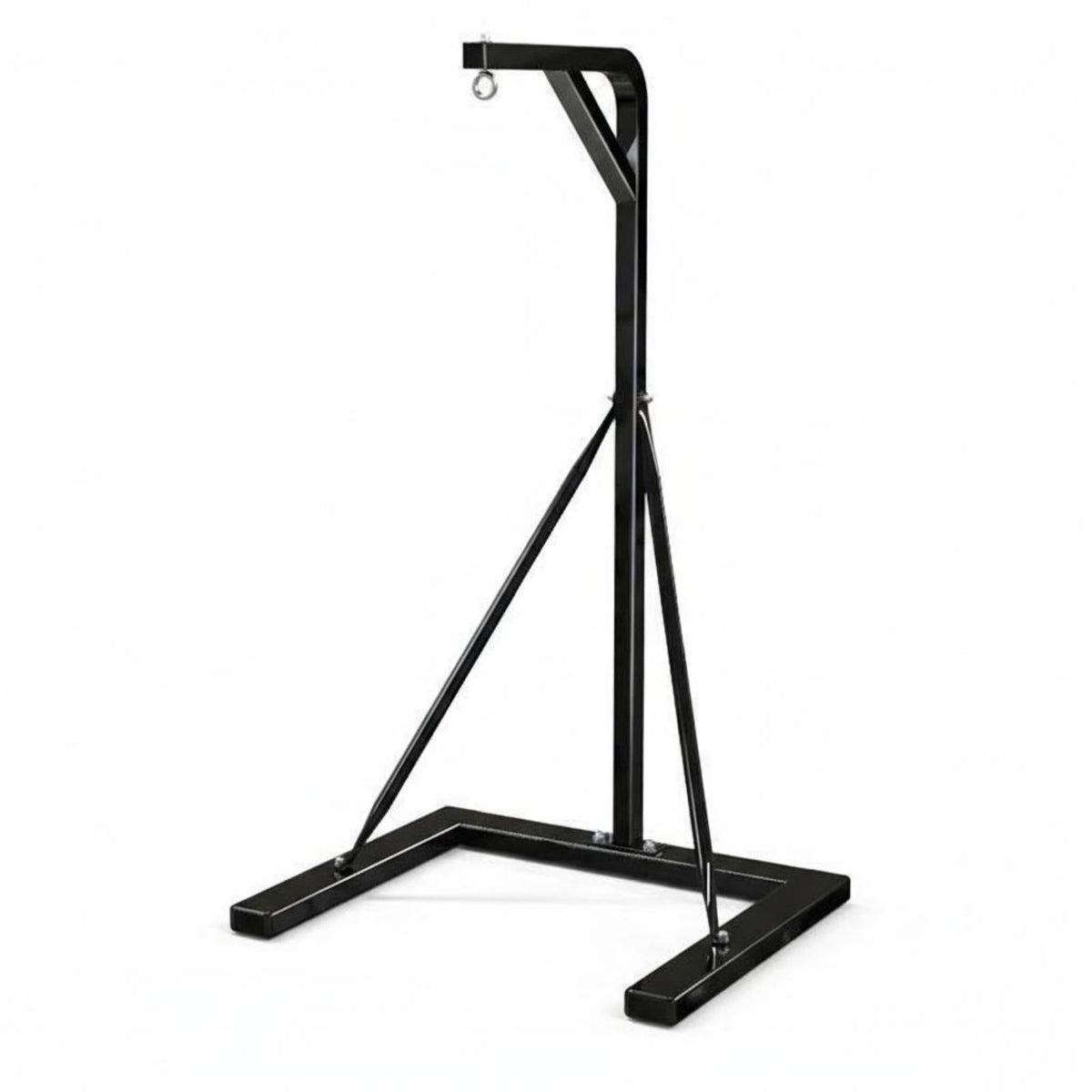 Sturdy Construction Freestanding Striking Bag Stand 2 in 1 Boxing Training Station Freestanding Boxing Training Center for Fitness Enthusiasts, Professional Athletes, Home Gym, Workout, Garage, Basement