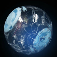 16 cm Hamster Sphere with Reflective Coating, Well Ventilated Exercise Sphere, Paw Standing Design