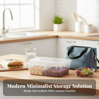 Multi-Compartment Snack Tray Large Capacity Bento Box spill-resistant for Party Hosts