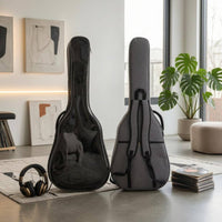 Transparent Guitar Bag Rubber Bottom Classical Guitar Full Bag-Length Zip