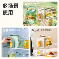 自主设计 冰箱冷水壶带龙头大容量家用冷泡瓶水果茶凉水壶果汁饮