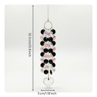 Crystal Suncatcher Sparkling Prism Ornament Elegant for Sunroom