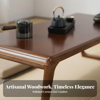 Japanese Infusion Table Minimalist-Inspired-Inspired by Design Floor Desk Space-Saving Multi-Functional for Students