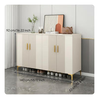 Shoe Storage Cabinet Large Capacity Multi-Layer Footwear Storage Unit Adjustable Shelves Entryway Furniture for Families, Adults, Hallway, Bedroom