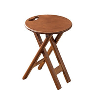Folding Round Stool, Portable, Modern Minimalist, 32x32x43cm
