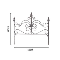 Plant Support Metal Garden Fence Panels Garden Fence Panel Expandable for Yard