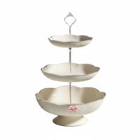 Decorative Candy Dish Drainage Design Petal Shaped Serving Bowl Easy to Clean