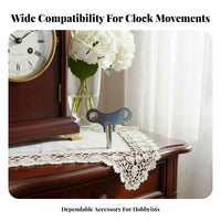 Versatile Clock Winding Key Long-Lasting Clock Key for Hobbyists, Repair Shops, Workshop, Home