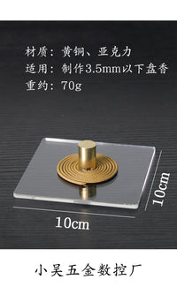 Copper Manual Incense Making Machine