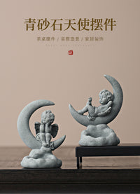 可爱小天使工艺品摆件礼物创意复古欧式桌面装饰雕像雕塑艺术摆设