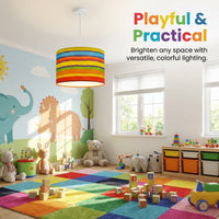 Foldable KD Lampshade for Bedroom, Cylinder Lamp Shade for Table Lamps, Softly D #variant:Diameter 20CM x 16CM High