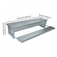 Rat Proof Chicken Feeder Rainproof Farm Livestock Equipment Long-Lasting
