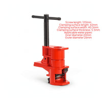 tube Clamp Head Sturdy Quick Clamp Head Stable for Carpenters, Handymen, Carpentry, Furniture Assembly
