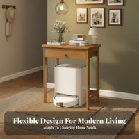 Narrow Entryway Table Minimalist Design Rounded Corners Household Furniture for Living Room