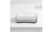 Padded Baby Sink Cushion Seat Non-Slip Sink Bath Insert with Suction Cups Portable Contoured Bather for Infant, Newborn, Wash Basin, Bathroom