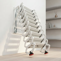 Retractable Attic Ladder Folding Attic Ladder Space-Saving for Homeowners, Loft, Mezzanine