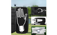 Multi-Compartment Golf Accessory Case Portable Design Hard Shell Golf Pouch for Golfers