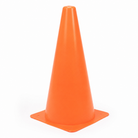 Plastic Training Cone for Soccer, 38 cm, Sports Cone for Agility and Path Marking, Ideal for Kids and Athletes