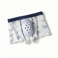 3D Molded Circumcision Boxer Briefs Ventilated Postoperative Underwear Soft Circumcision Underwear Breathable for Boys, Kids, Toddlers, Sleeping
