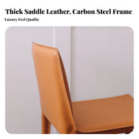 urban aesthetic Saddle Seat High Stool Modern Minimalist Design Counter Chair With supportive Support Seating Furniture Built-in Footrest for Bar Owners, Homeowners, Adults, Restaurant, Kitchen, Dining Area, Work Table