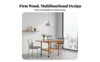 Extendable-Downpanel Dining Table Multi-Functional Extendable Extendable-Downpanel Table Multifunctional Mobile with Casters