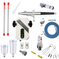 US/EU Standard XLS-G00A Cross-border Model Airbrush Pump Mini Airbrush Set for Painting and Coloring