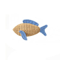 Woven Fish Wall Decor Open Weave Woven Sea Creature Decor Natural Look