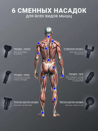 Percussion Massage Gun for Running, ABS Material, CE Plug