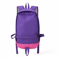 Wear-Resistant Basketball Backpack Large Capacity Sports Backpack with Ball Compartment Multi-Functional Athletic Rucksack Lightweight for Athletes, Training