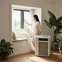 Portable Air Conditioner Exhaust Hose Counterclockwise Portable Air Cooling System Exhaust Hose Anti-Clockwise for Bedroom