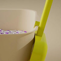 Pet Waste Scooper and Cat Scooper with Deep PP Material, Straight Grip for Efficient Cat Waste Management