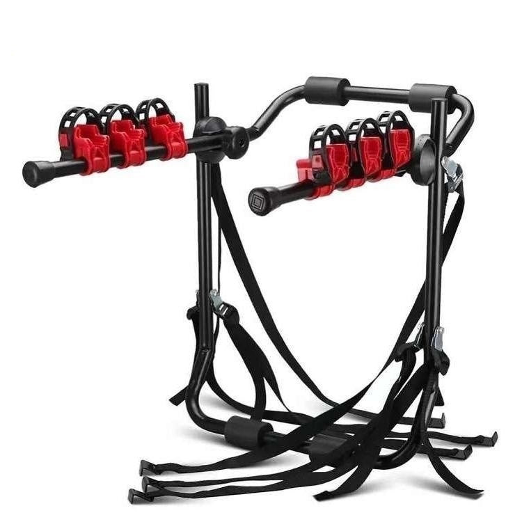 Car Rear Bike Rack for Trunk Mount, Holds 3 Bikes