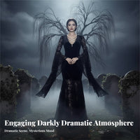 Black Lace Witch Dress Vintage Inspired women's Clothing Romantic for Cosplayers
