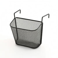 Hanging Mesh Storage Basket over-the-Edge Basket with Hooks Open-Wire