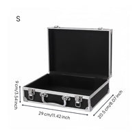 Aluminum Tool Case Shielding Aluminum Briefcase Sturdy
