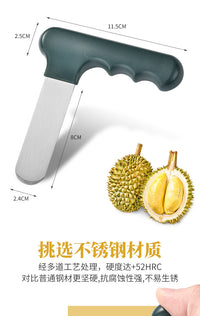 Durian Opener Clamp with Stainless Steel Blade