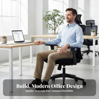 Ergonomic Mesh spinal Chair Thick Padded Seat Workplace Seating for Remote Workers