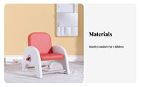 Toddler Desk and Chair Rounded Corners kids' Furniture Multi-Purpose for Parents