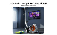 Mini Elliptical Machine Quiet Compact Elliptical Low Impact Portable Leg Exerciser for Seniors, Office Workers