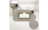 Beige Sun Visor with Mirror Replacement Car Sun Visor Compatible OE Standard for Drivers
