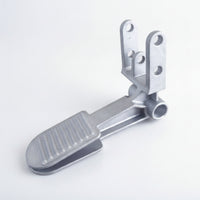 Aluminum Tire Changer Pedal Plate Easy to Install Pedal Plate with Bracket Grippy Lightweight for Auto Repair Shops