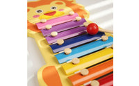 Wooden Xylophone Toy Educational 8 Note Xylophone Child Design 8 Note Glockenspiel for Young Children, Preschoolers