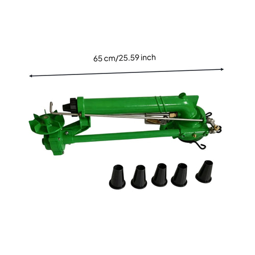 Agricultural Sprinkler Long Service Life Rotary Irrigation Easy to Install Water Jet Sprinkler for Orchard