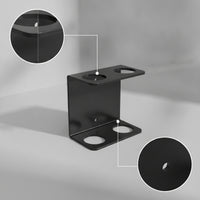 Barbell Wall Rack with  2 Bar holder Sturdy Bar Hanger Powder Coated Bracket