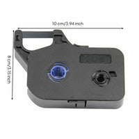 Name-Circle Ribbon Carry Opening Black Textured