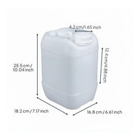 Stackable Drum Food Grade Square HDPE Barrel Built-in Handle Storage Barrel for Garage