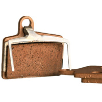 Metal-Based Brake Pads Heat-Resistant Brake Pads with Steel Backing Plate High-Performance Brakes for Riders, Maintenance